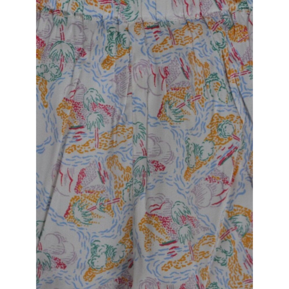 NWT Morgan Lane Silk 2 Pc Sleep Short Tropical Vacation Print Comfy Lounge Set - Picture 13 of 16